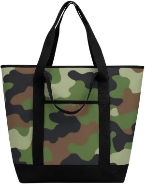 Women's Large-Capacity Thermal Tote Bag Stylish Work & Commute Handbag