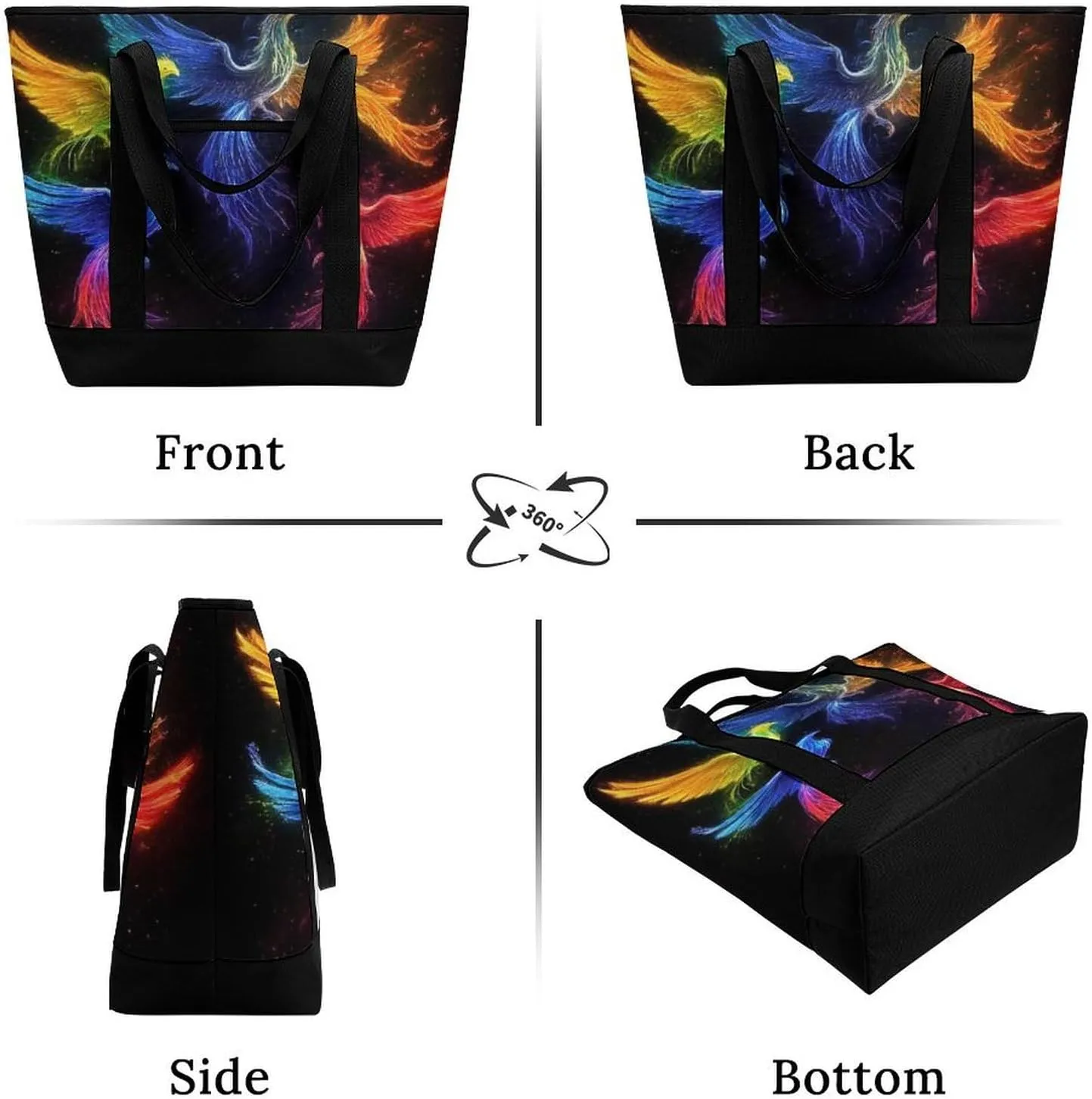 Women's Large-Capacity Thermal Tote Bag Stylish Work & Commute Handbag