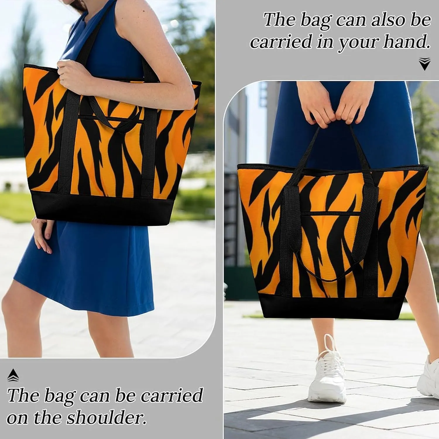 Women's Large-Capacity Thermal Tote Bag Stylish Work & Commute Handbag