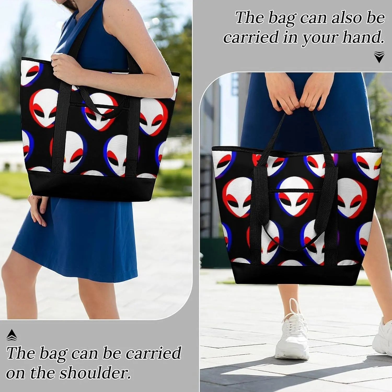 Women's Large-Capacity Thermal Tote Bag Stylish Work & Commute Handbag