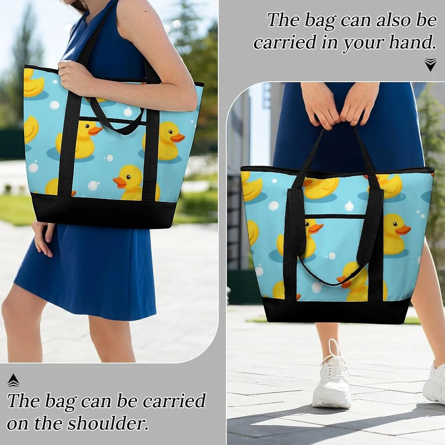 Women's Large-Capacity Thermal Tote Bag Stylish Work & Commute Handbag