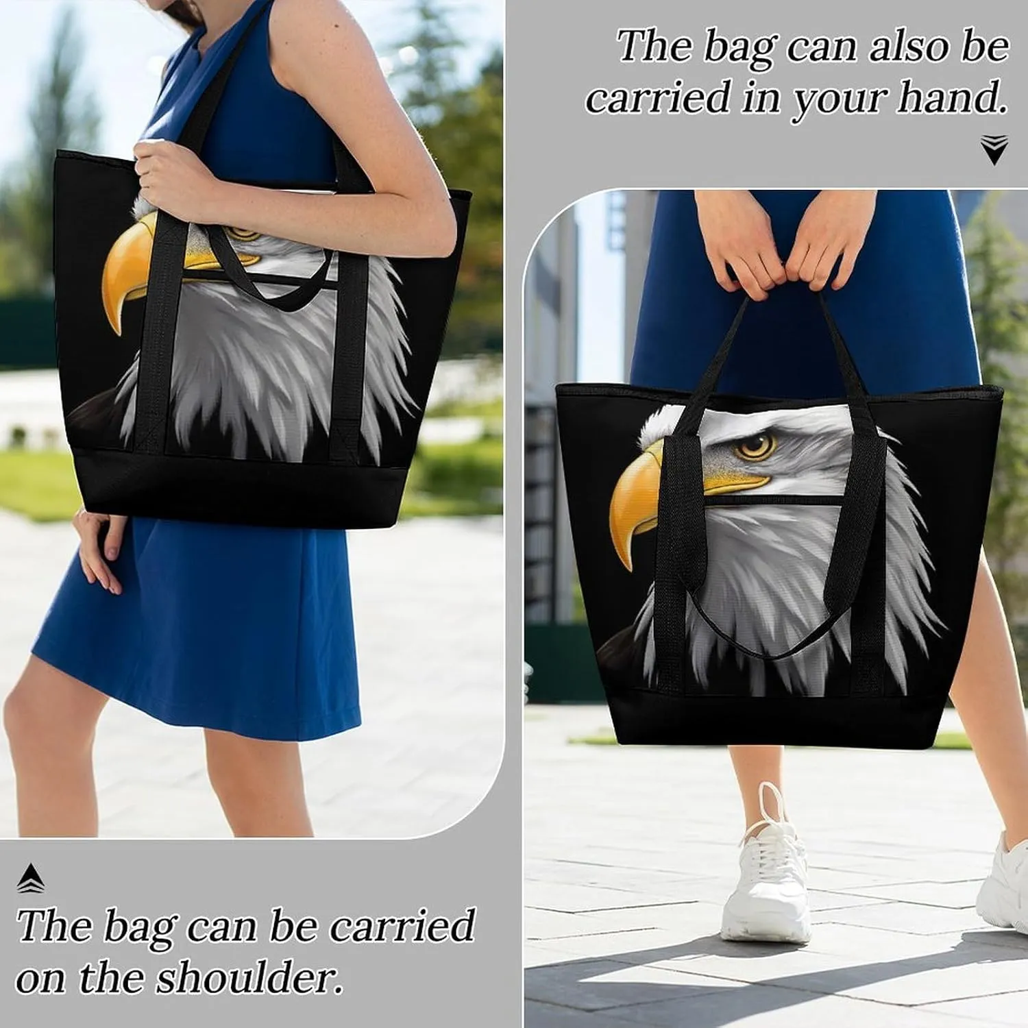 Women's Large-Capacity Thermal Tote Bag Stylish Work & Commute Handbag