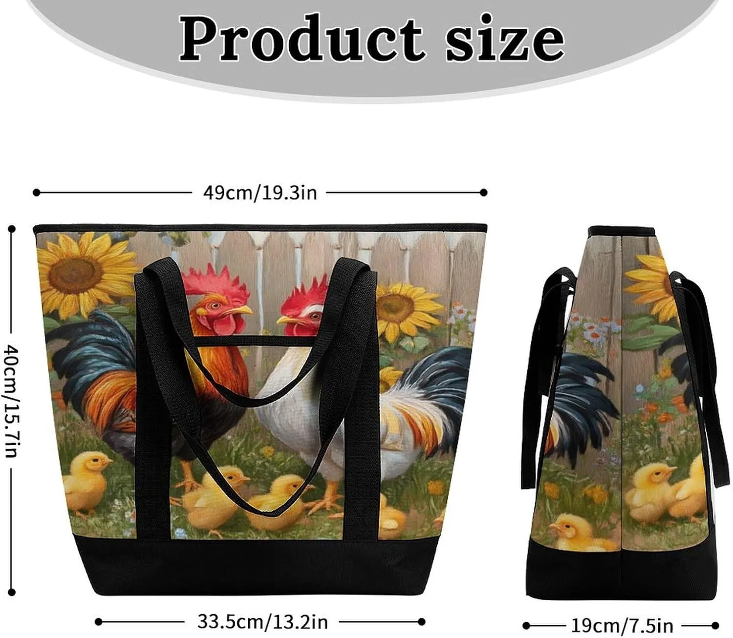 Women's Large-Capacity Thermal Tote Bag Stylish Work & Commute Handbag