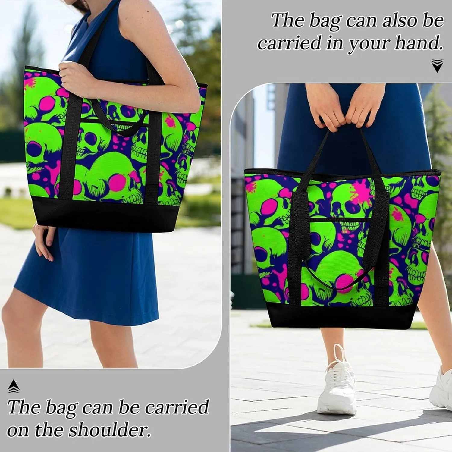 Women's Large-Capacity Thermal Tote Bag Stylish Work & Commute Handbag
