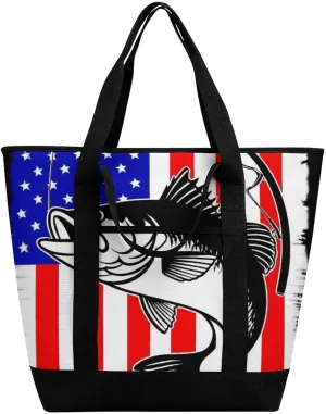 Women's Large-Capacity Thermal Tote Bag Stylish Work & Commute Handbag