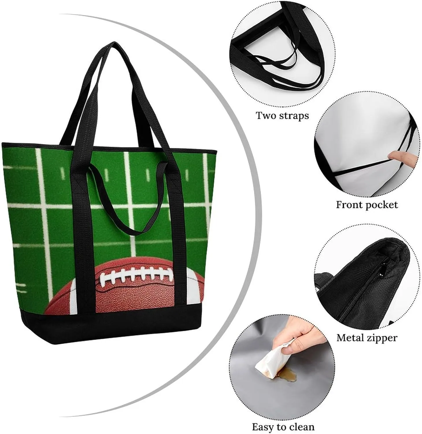 Women's Large-Capacity Thermal Tote Bag Stylish Work & Commute Handbag