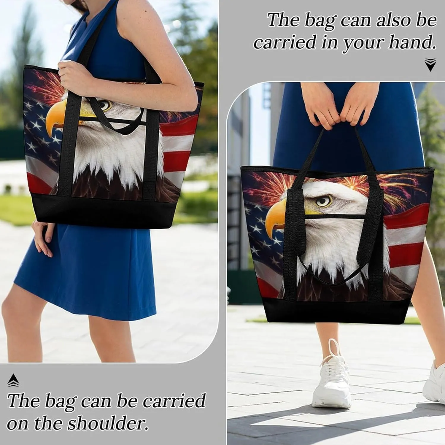 Women's Large-Capacity Thermal Tote Bag Stylish Work & Commute Handbag