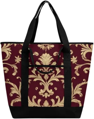 Women's Large-Capacity Thermal Tote Bag Stylish Work & Commute Handbag
