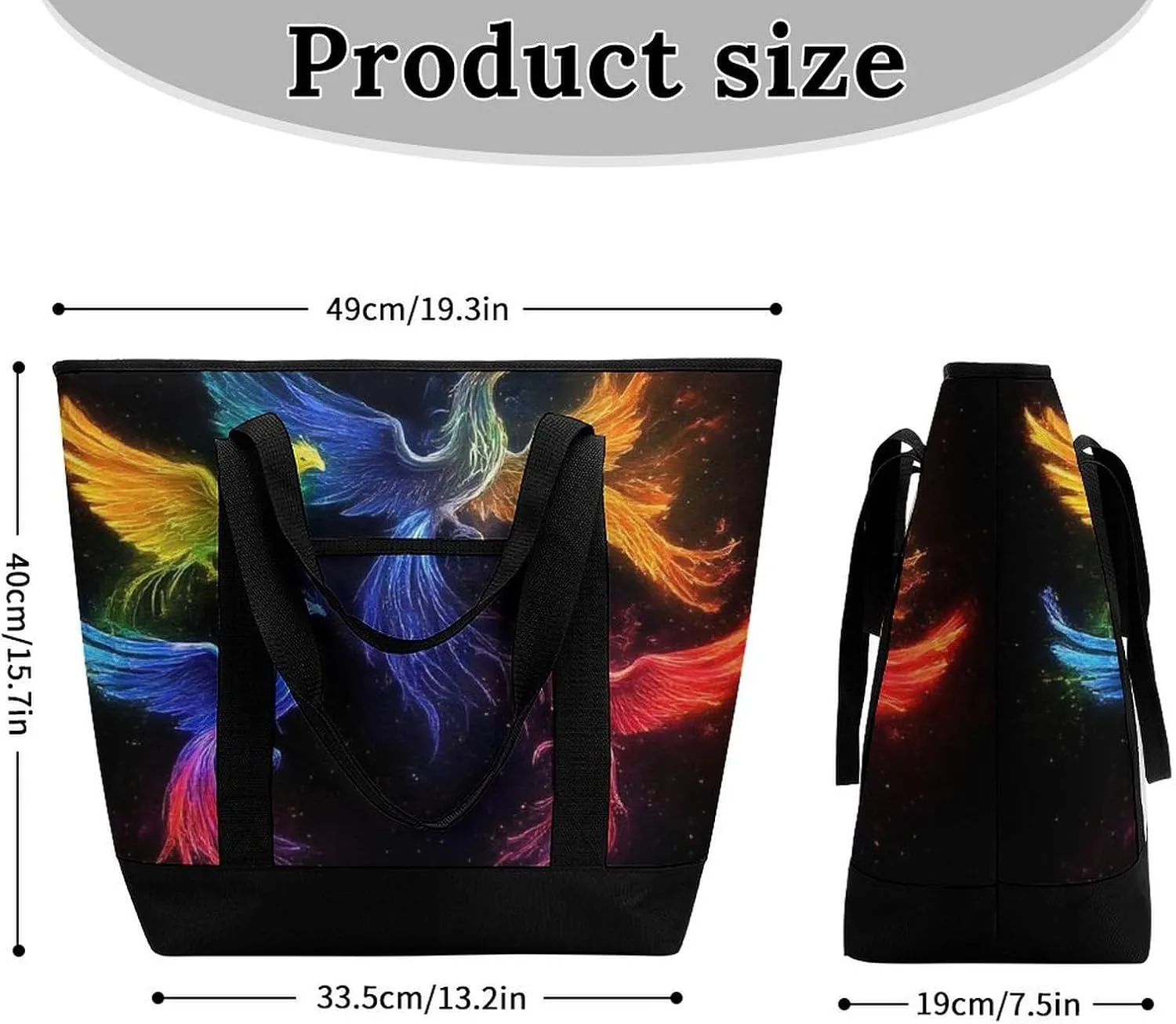 Women's Large-Capacity Thermal Tote Bag Stylish Work & Commute Handbag