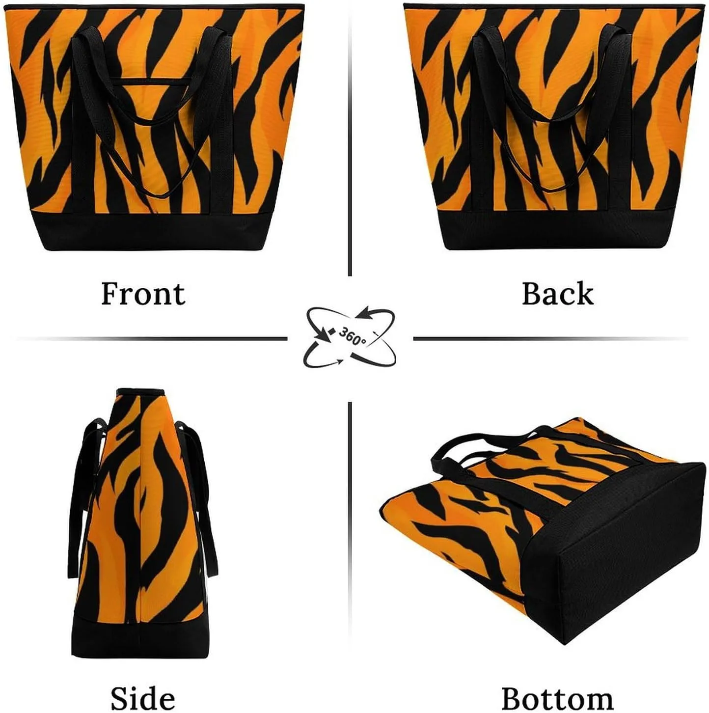 Women's Large-Capacity Thermal Tote Bag Stylish Work & Commute Handbag