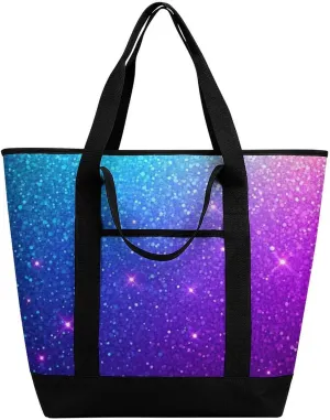 Women's Large-Capacity Thermal Tote Bag Stylish Work & Commute Handbag