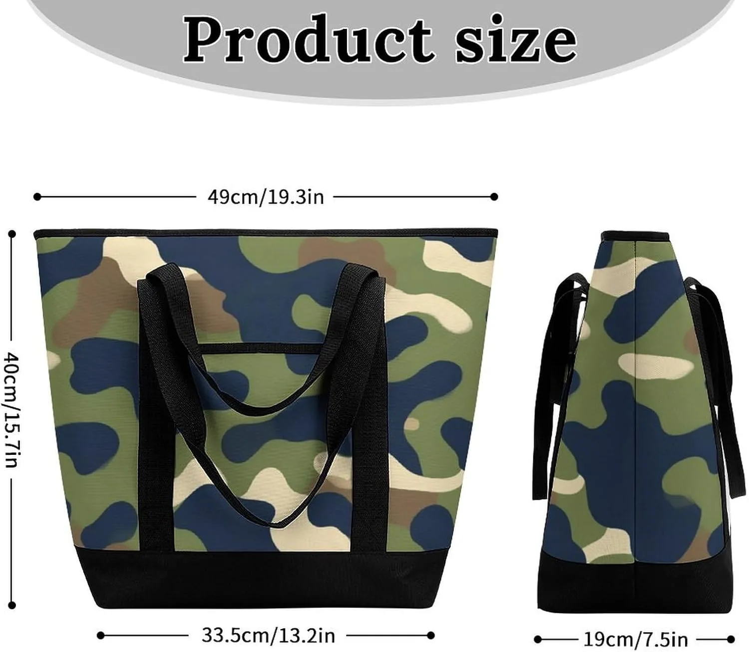 Women's Large-Capacity Thermal Tote Bag Stylish Work & Commute Handbag