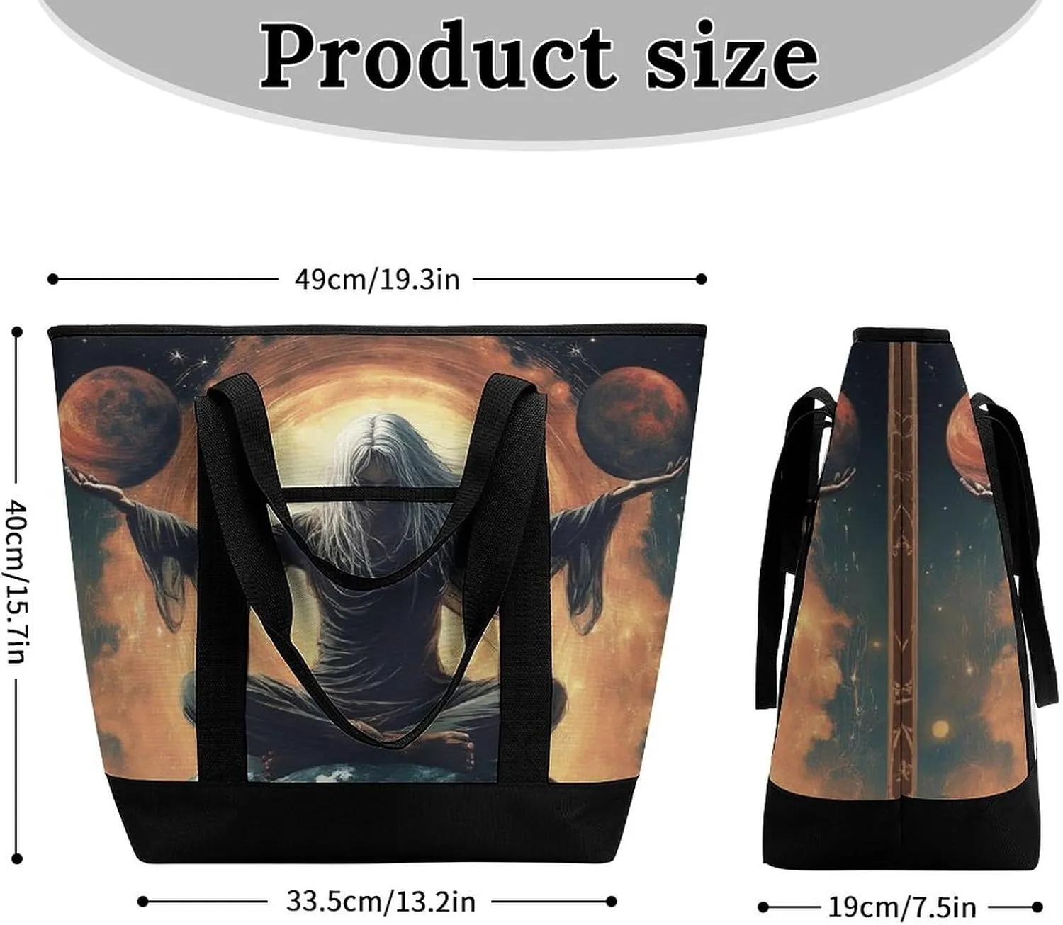 Women's Large-Capacity Thermal Tote Bag Stylish Work & Commute Handbag