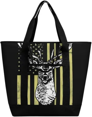 Women's Large-Capacity Thermal Tote Bag Stylish Work & Commute Handbag
