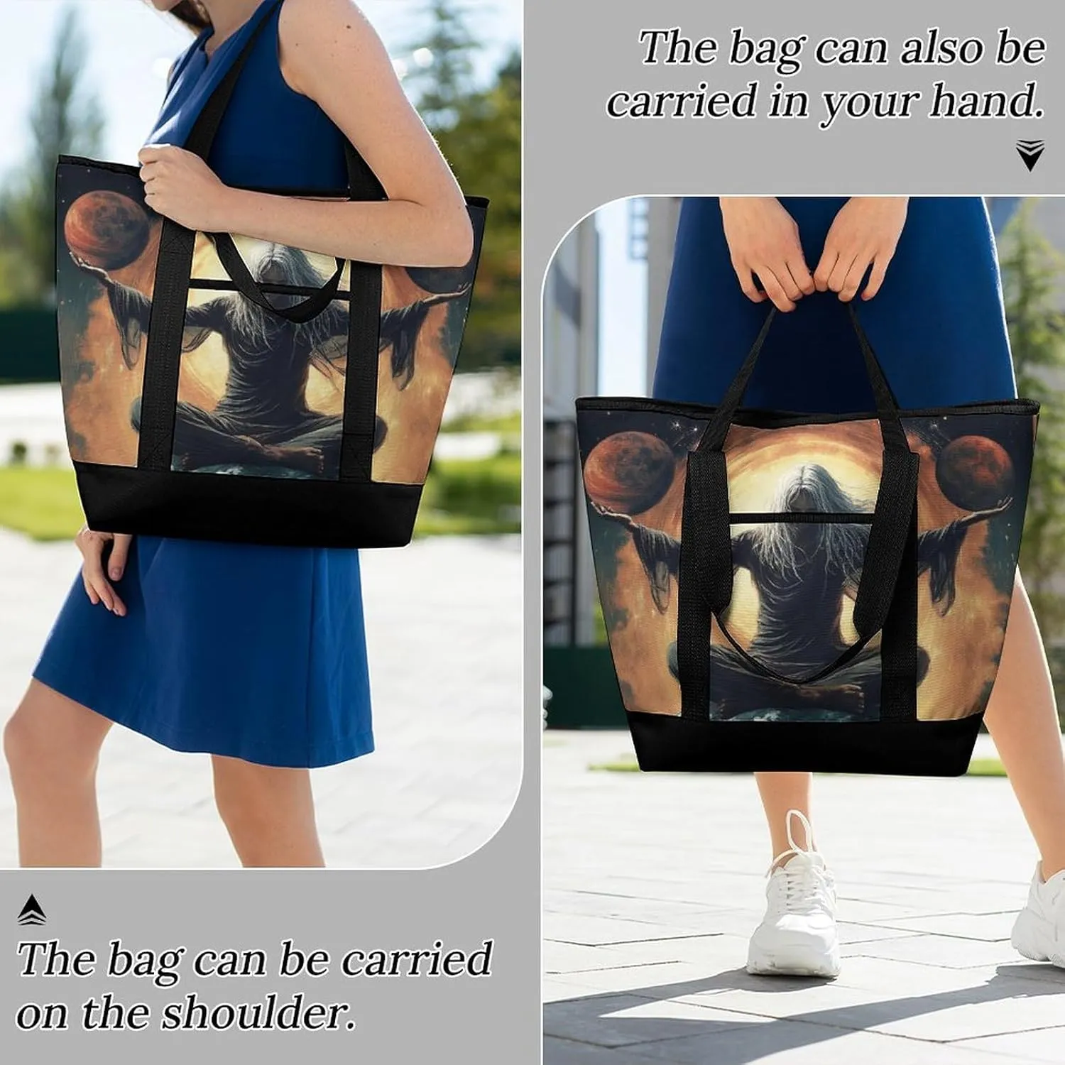 Women's Large-Capacity Thermal Tote Bag Stylish Work & Commute Handbag