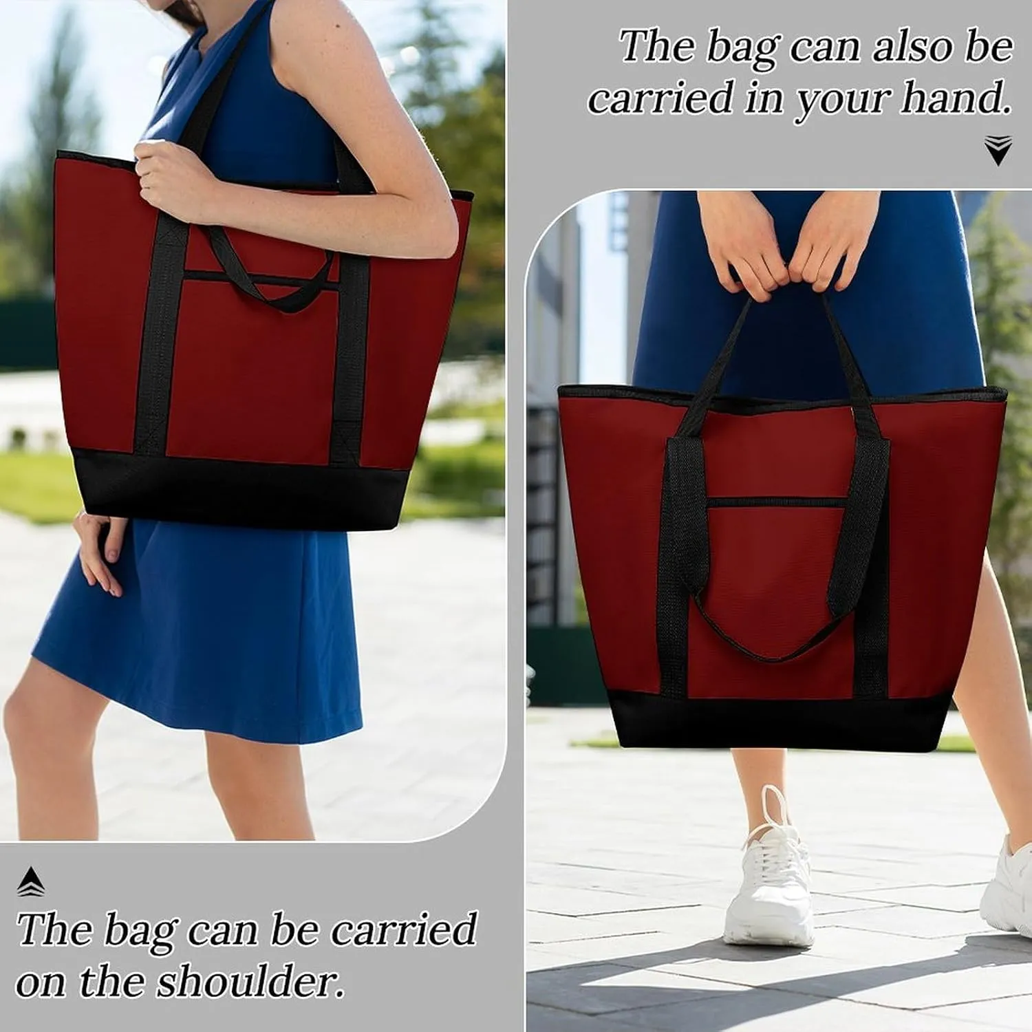 Women's Large-Capacity Thermal Tote Bag Stylish Work & Commute Handbag