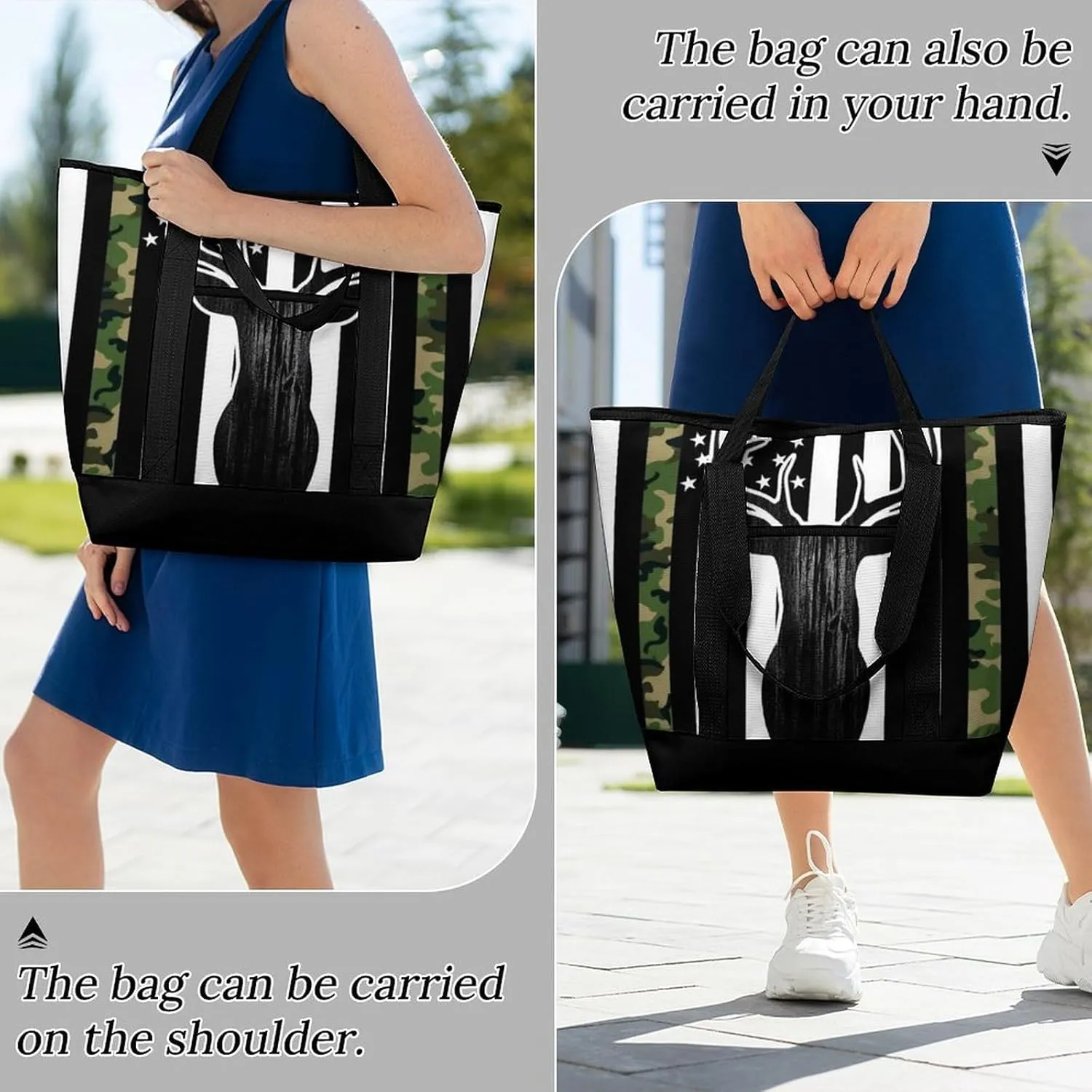 Women's Large-Capacity Thermal Tote Bag Stylish Work & Commute Handbag
