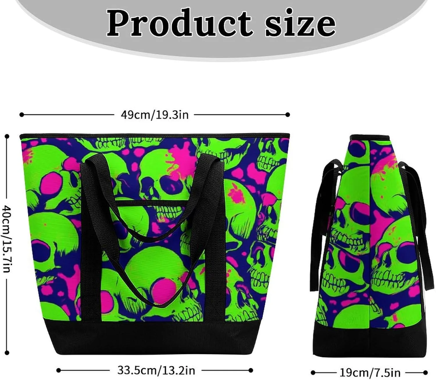 Women's Large-Capacity Thermal Tote Bag Stylish Work & Commute Handbag
