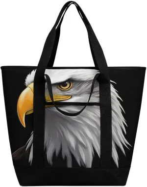 Women's Large-Capacity Thermal Tote Bag Stylish Work & Commute Handbag