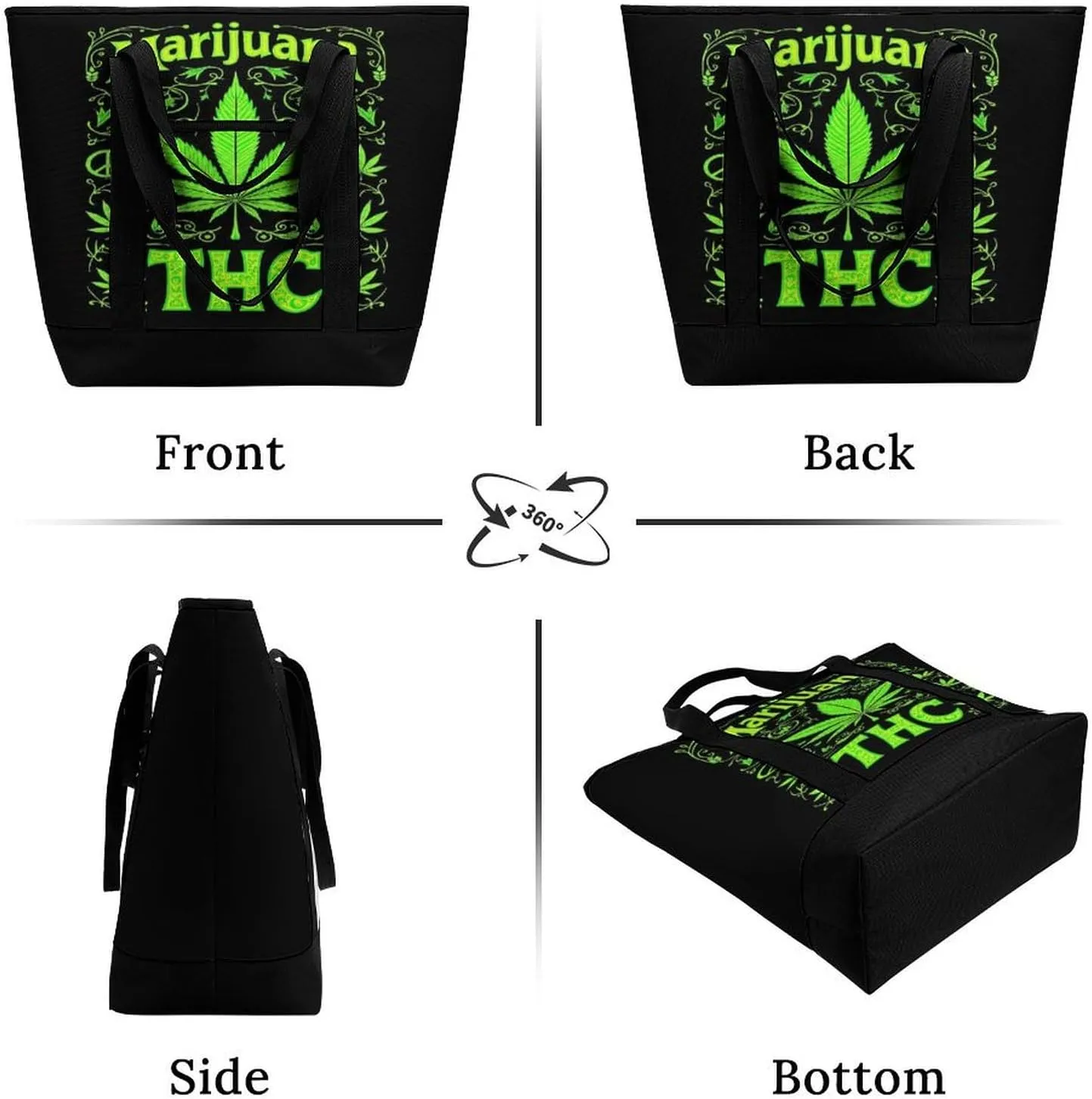 Women's Large-Capacity Thermal Tote Bag Stylish Work & Commute Handbag