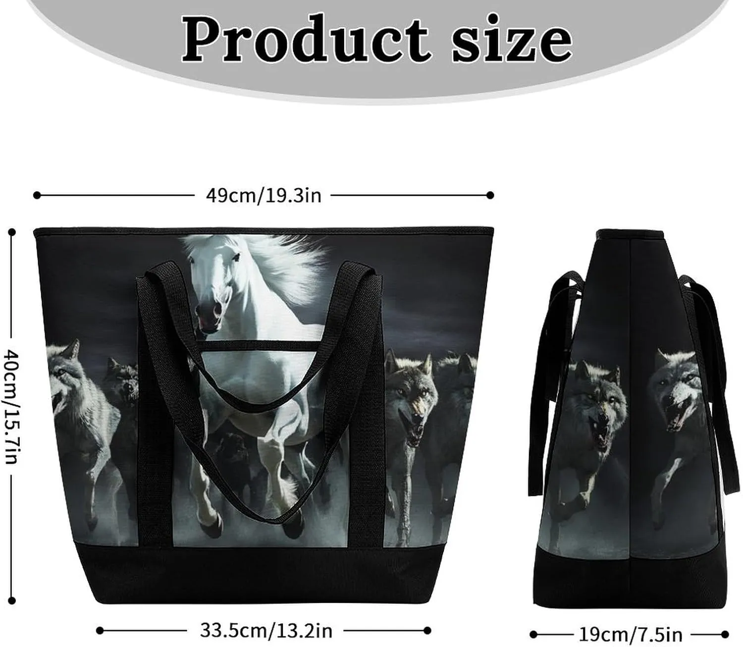 Women's Large-Capacity Thermal Tote Bag Stylish Work & Commute Handbag