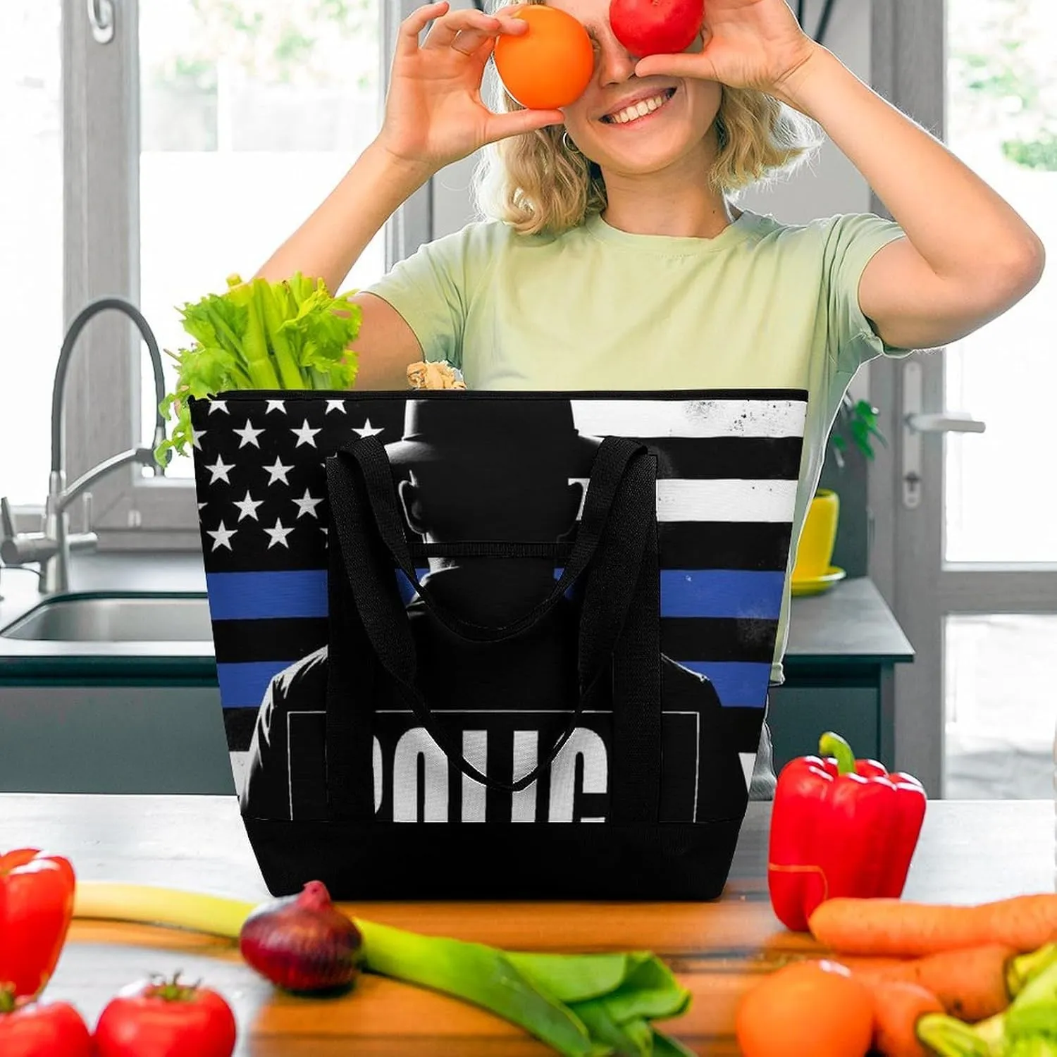 Women's Large-Capacity Thermal Tote Bag Stylish Work & Commute Handbag
