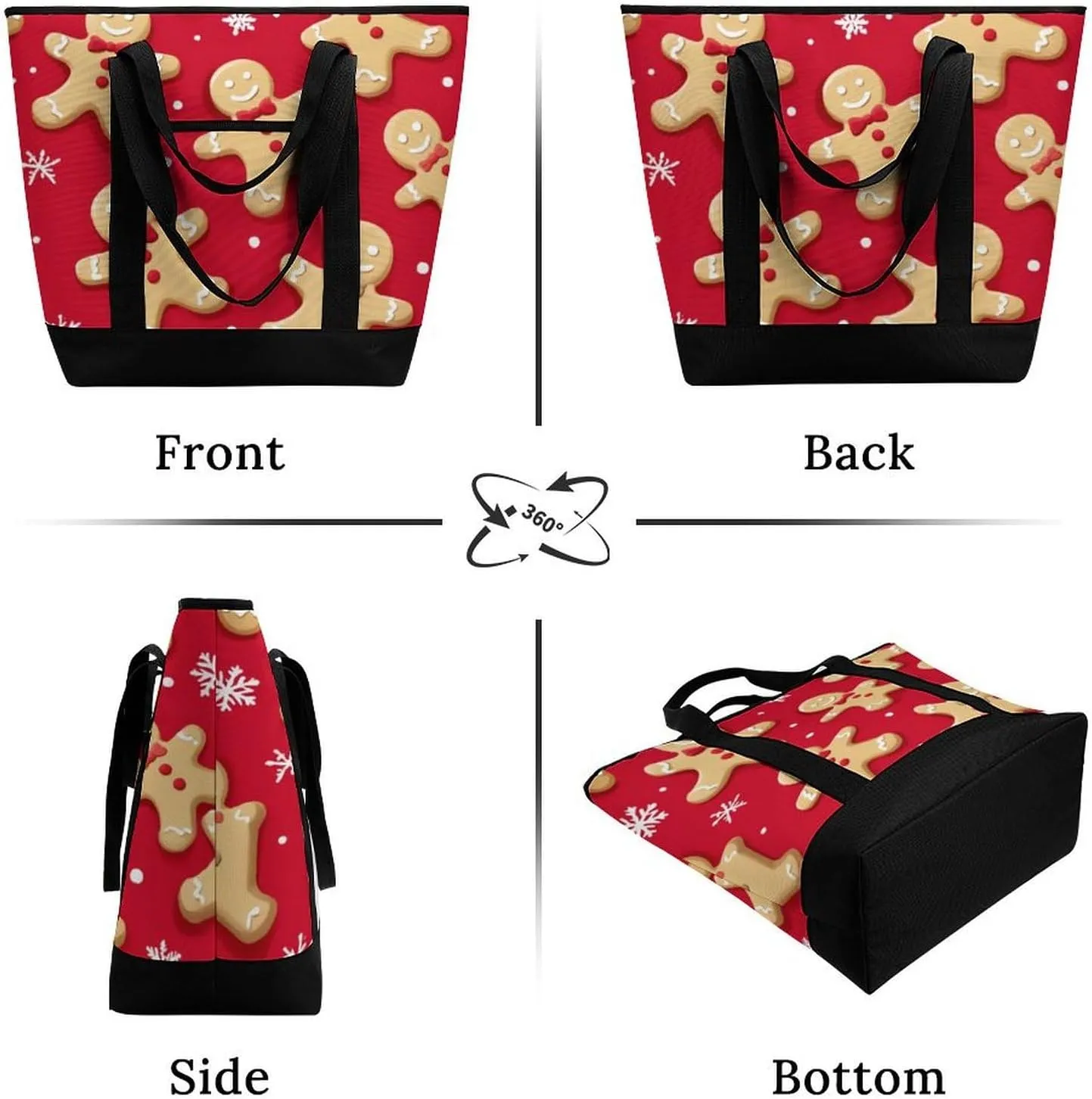 Women's Large-Capacity Thermal Tote Bag Stylish Work & Commute Handbag