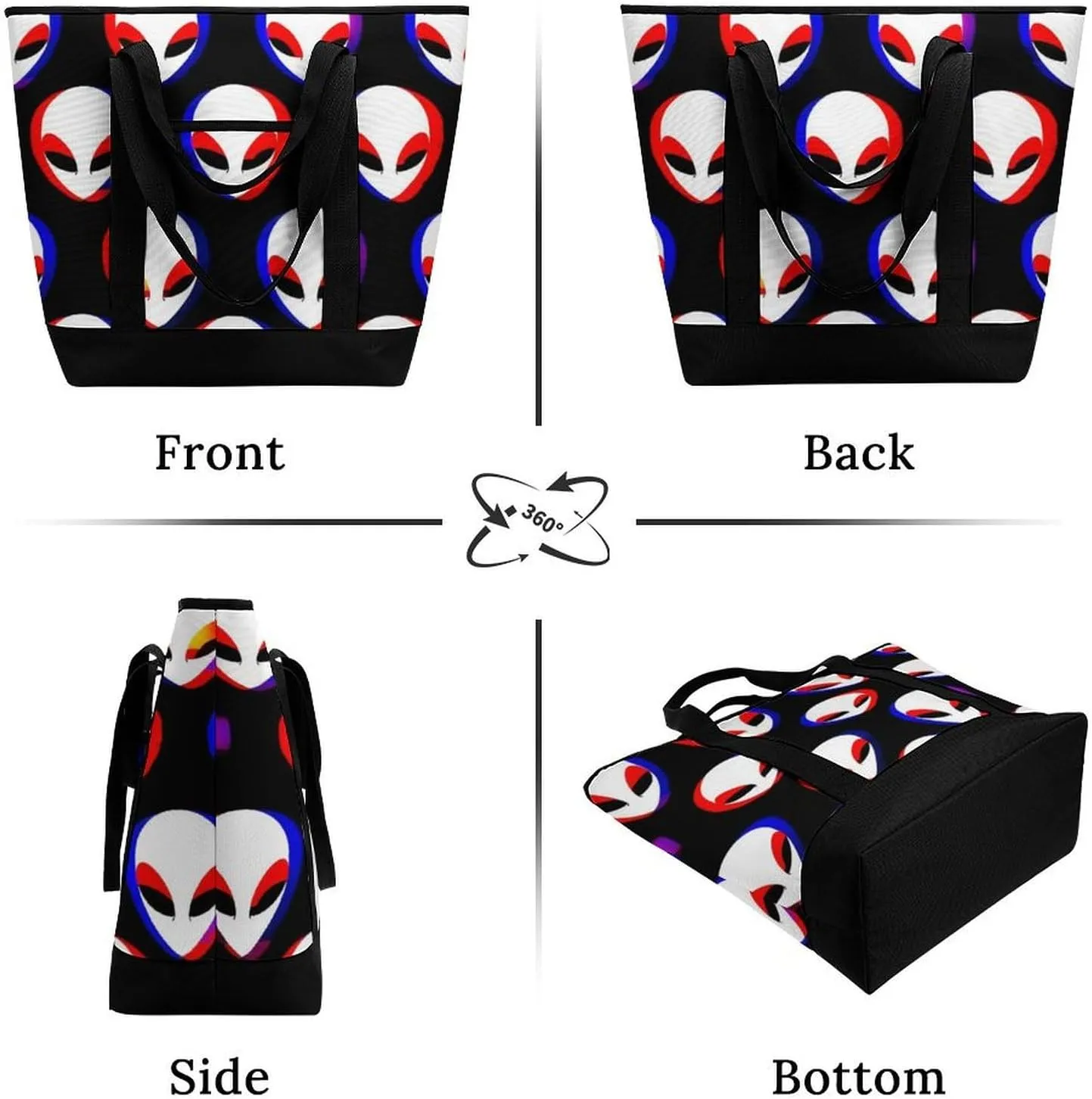 Women's Large-Capacity Thermal Tote Bag Stylish Work & Commute Handbag