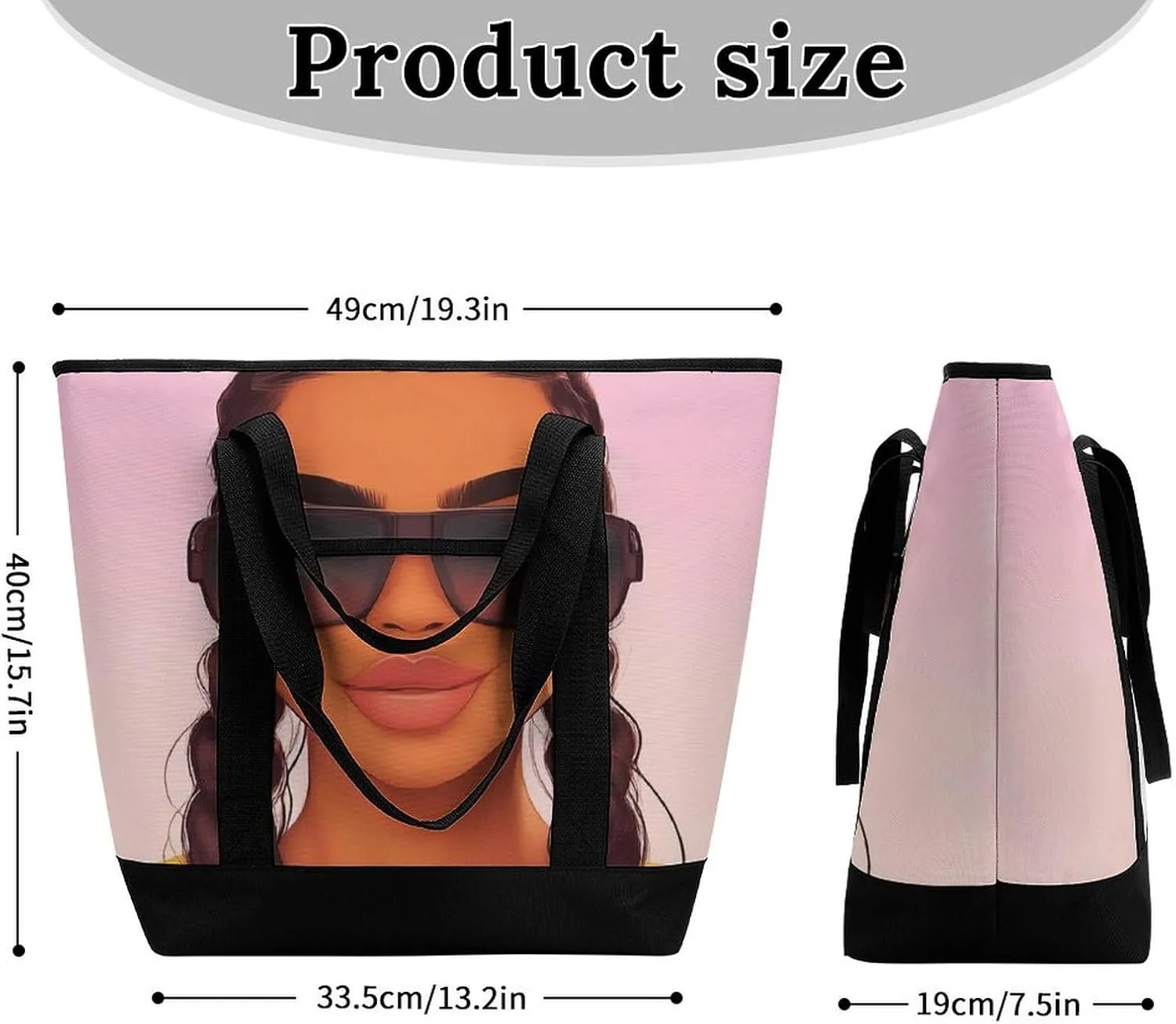Women's Large-Capacity Thermal Tote Bag Stylish Work & Commute Handbag