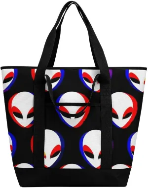 Women's Large-Capacity Thermal Tote Bag Stylish Work & Commute Handbag