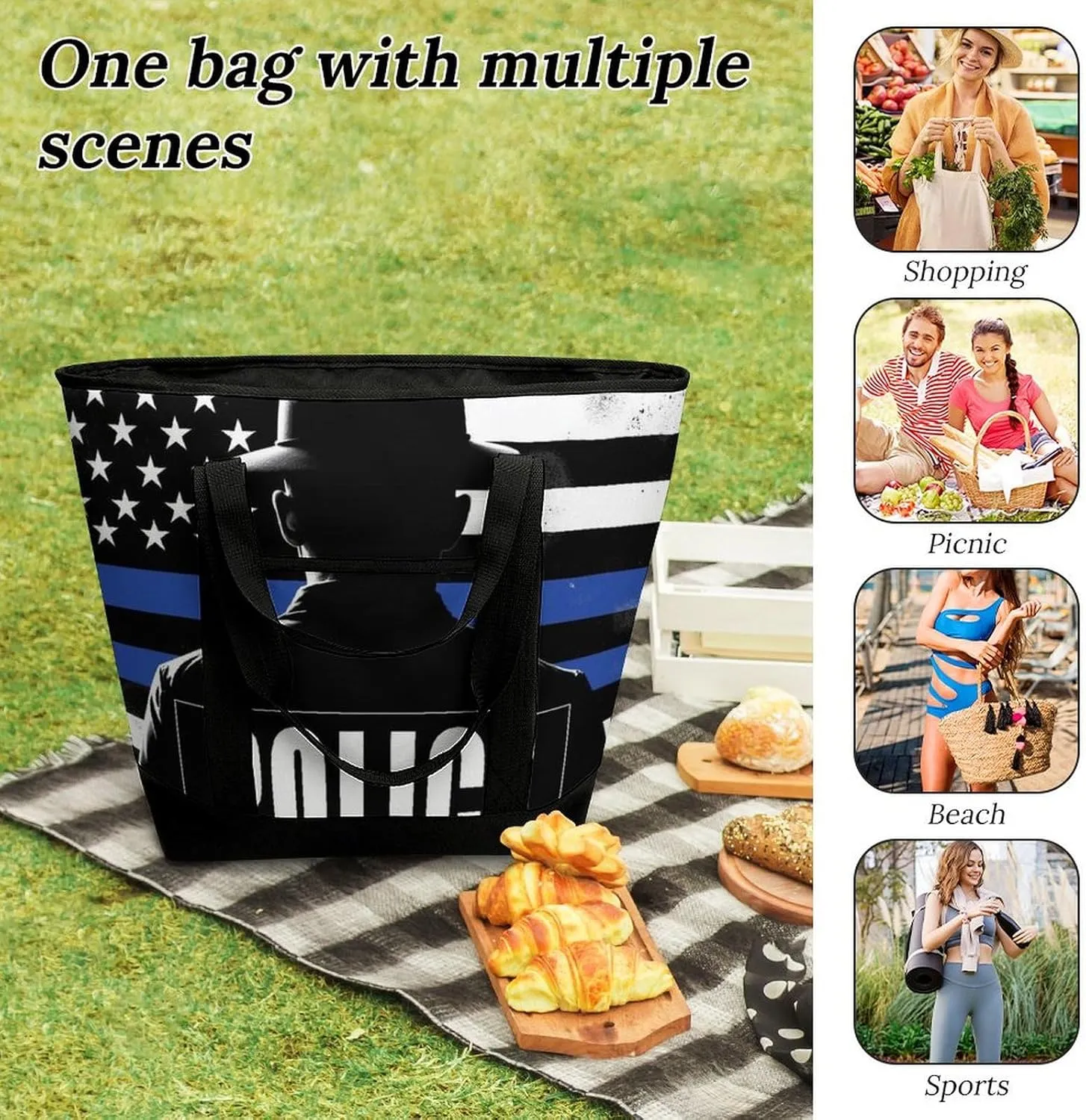Women's Large-Capacity Thermal Tote Bag Stylish Work & Commute Handbag