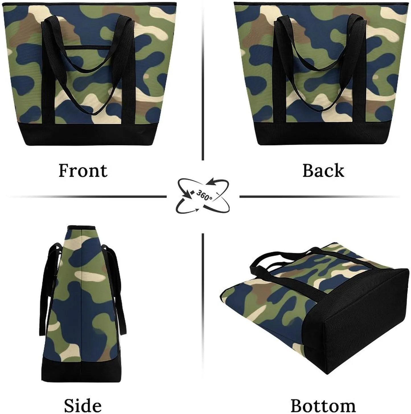Women's Large-Capacity Thermal Tote Bag Stylish Work & Commute Handbag