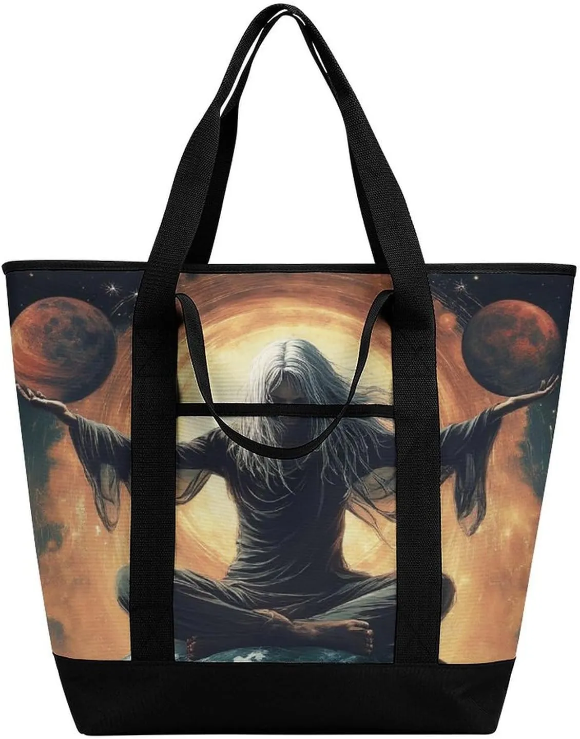 Women's Large-Capacity Thermal Tote Bag Stylish Work & Commute Handbag