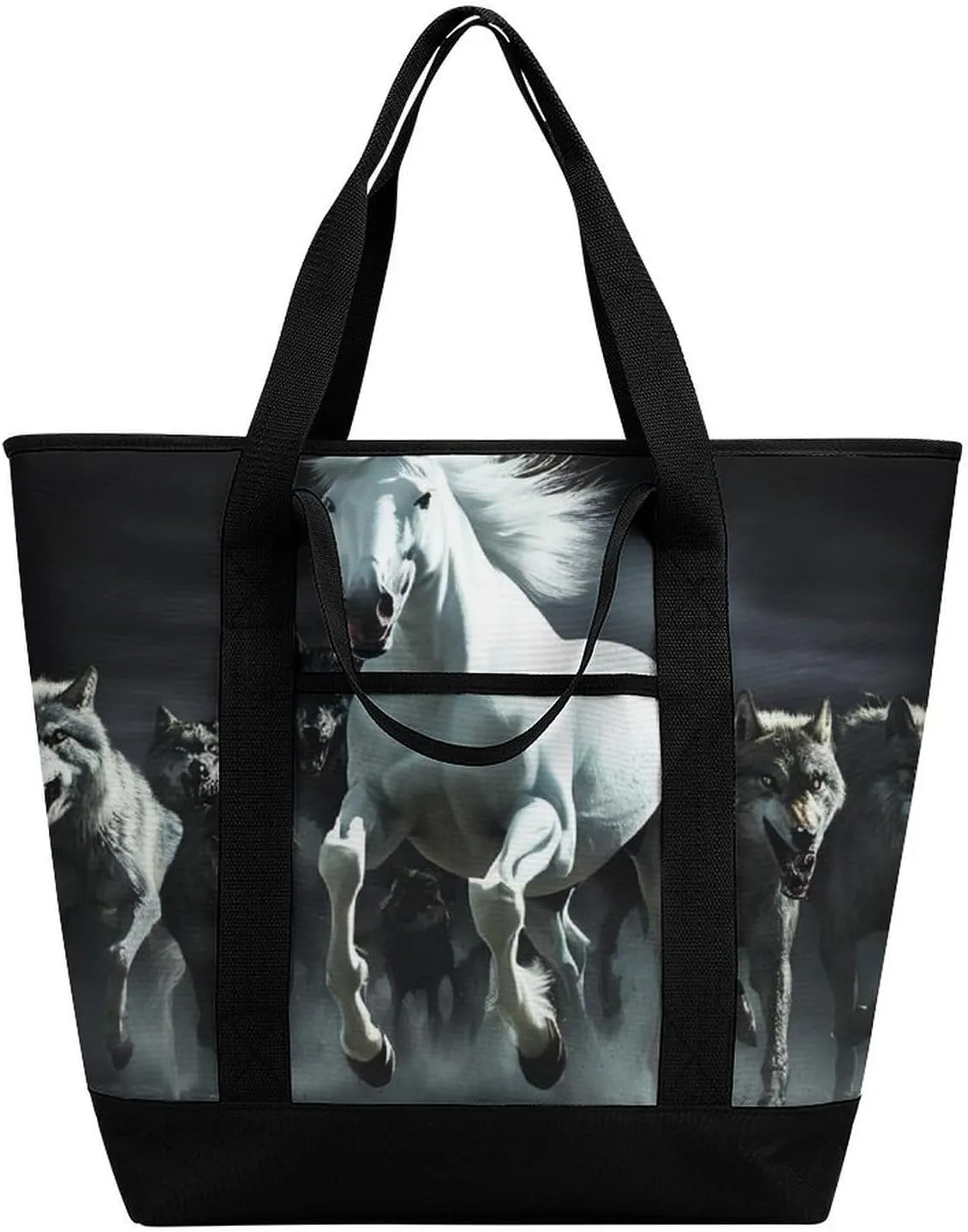 Women's Large-Capacity Thermal Tote Bag Stylish Work & Commute Handbag