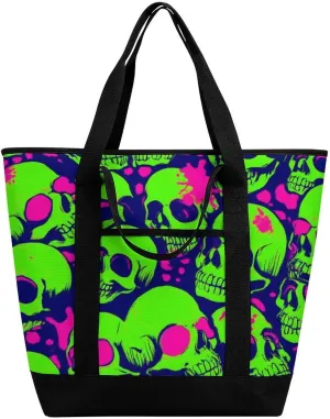 Women's Large-Capacity Thermal Tote Bag Stylish Work & Commute Handbag