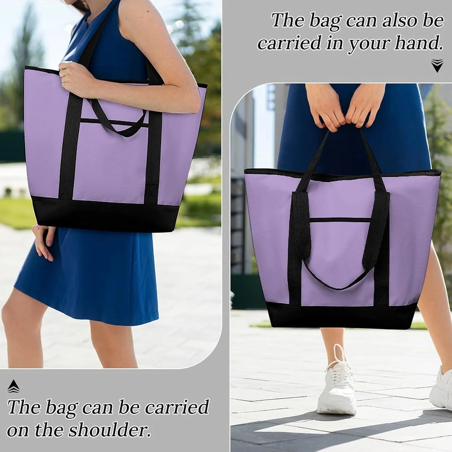 Women's Large-Capacity Thermal Tote Bag Stylish Work & Commute Handbag