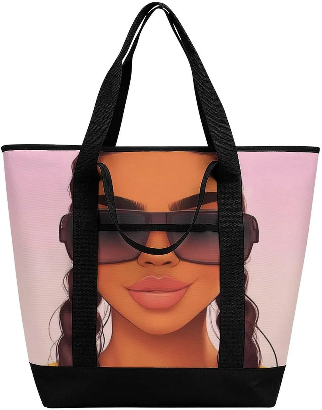 Women's Large-Capacity Thermal Tote Bag Stylish Work & Commute Handbag