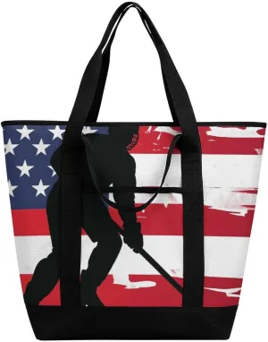 Women's Large-Capacity Thermal Tote Bag Stylish Work & Commute Handbag