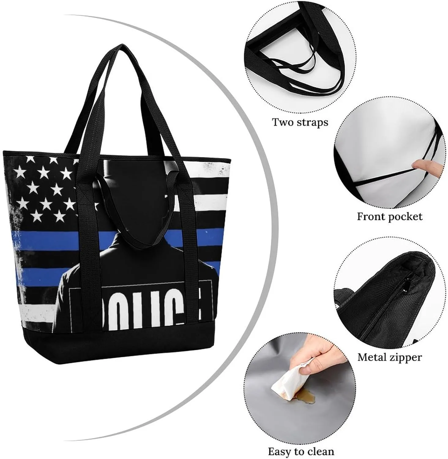 Women's Large-Capacity Thermal Tote Bag Stylish Work & Commute Handbag