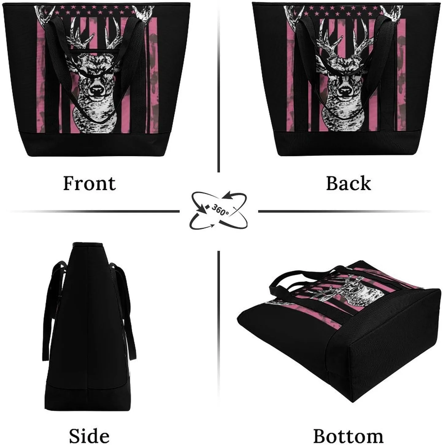 Women's Large-Capacity Thermal Tote Bag Stylish Work & Commute Handbag