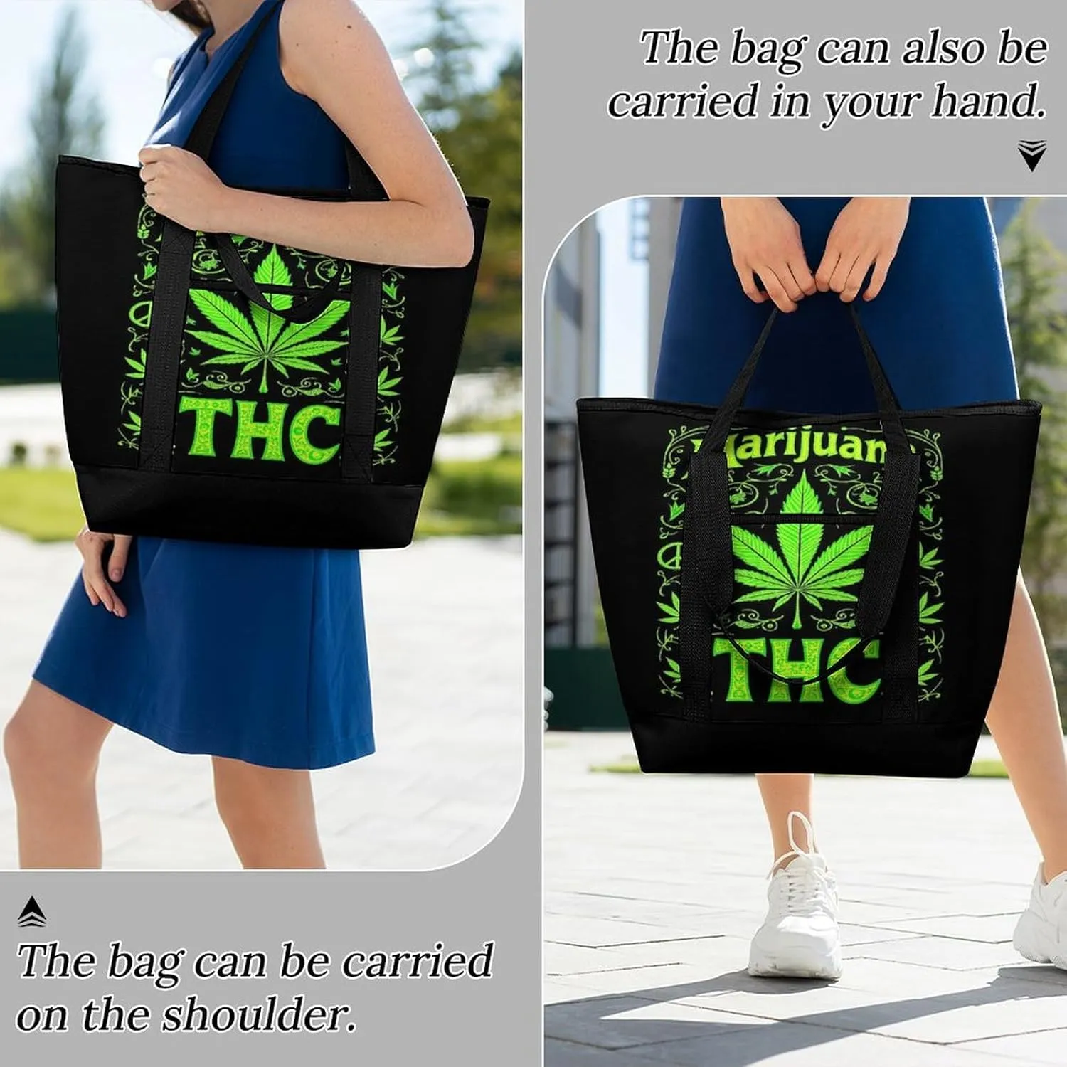 Women's Large-Capacity Thermal Tote Bag Stylish Work & Commute Handbag