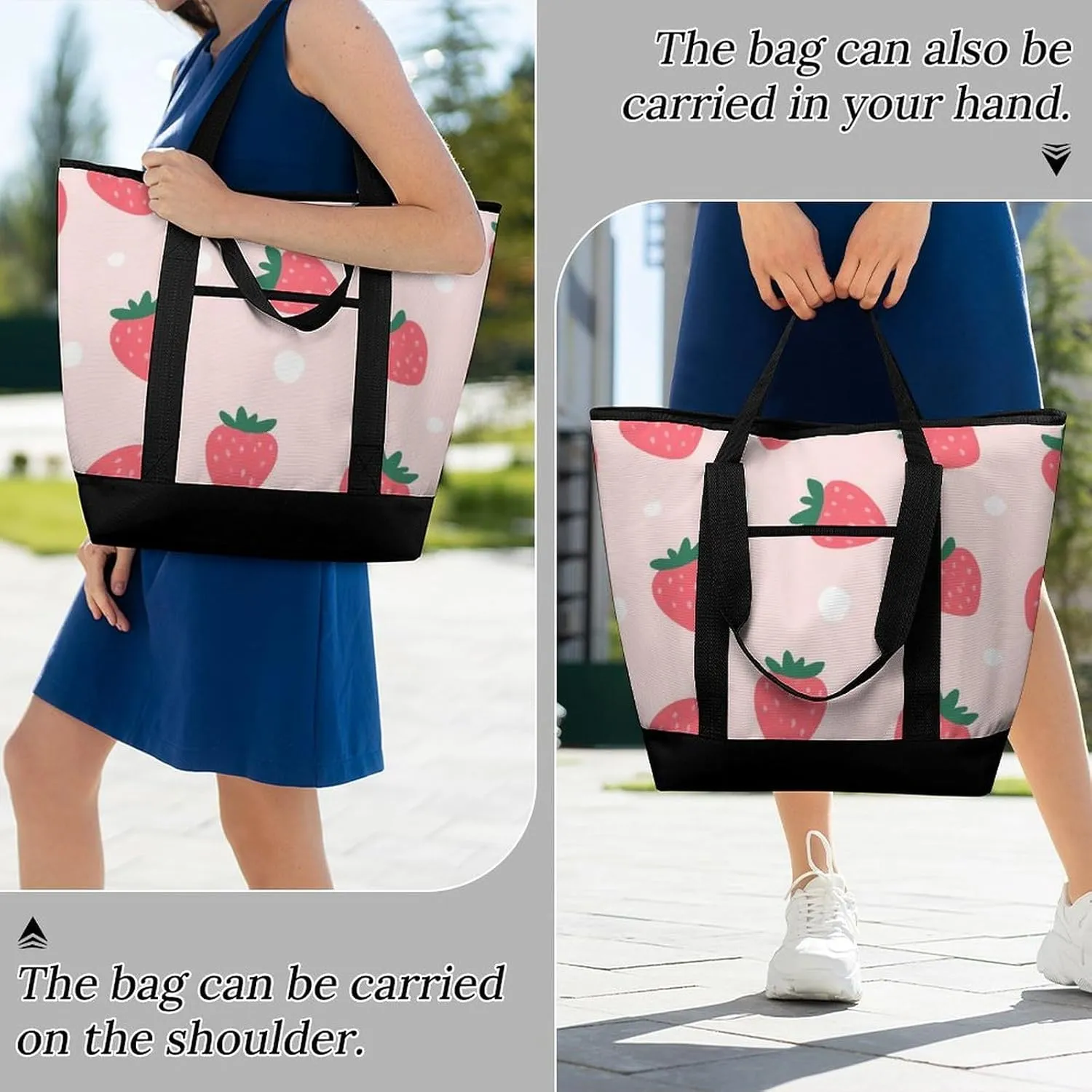 Women's Large-Capacity Thermal Tote Bag Stylish Work & Commute Handbag