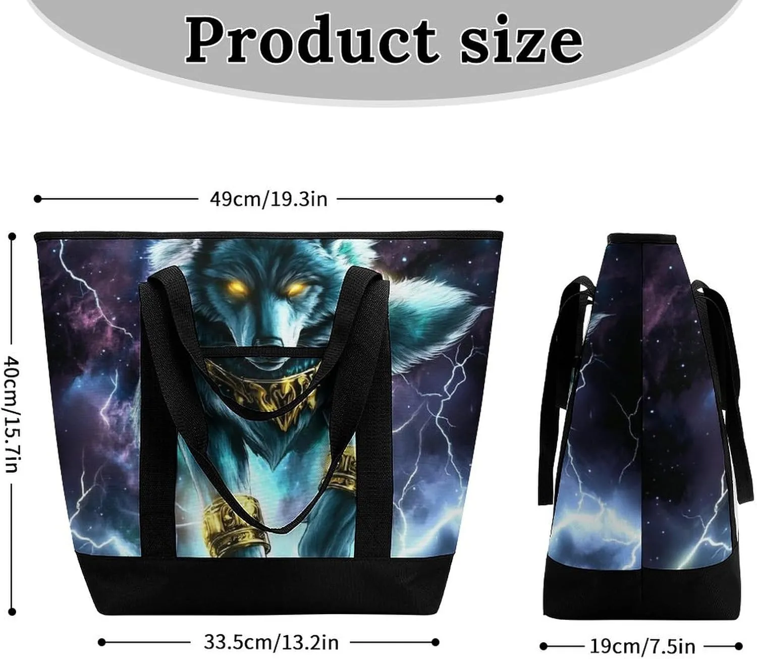 Women's Spacious Thermal Shoulder Bag Stylish Insulated Shopping Tote