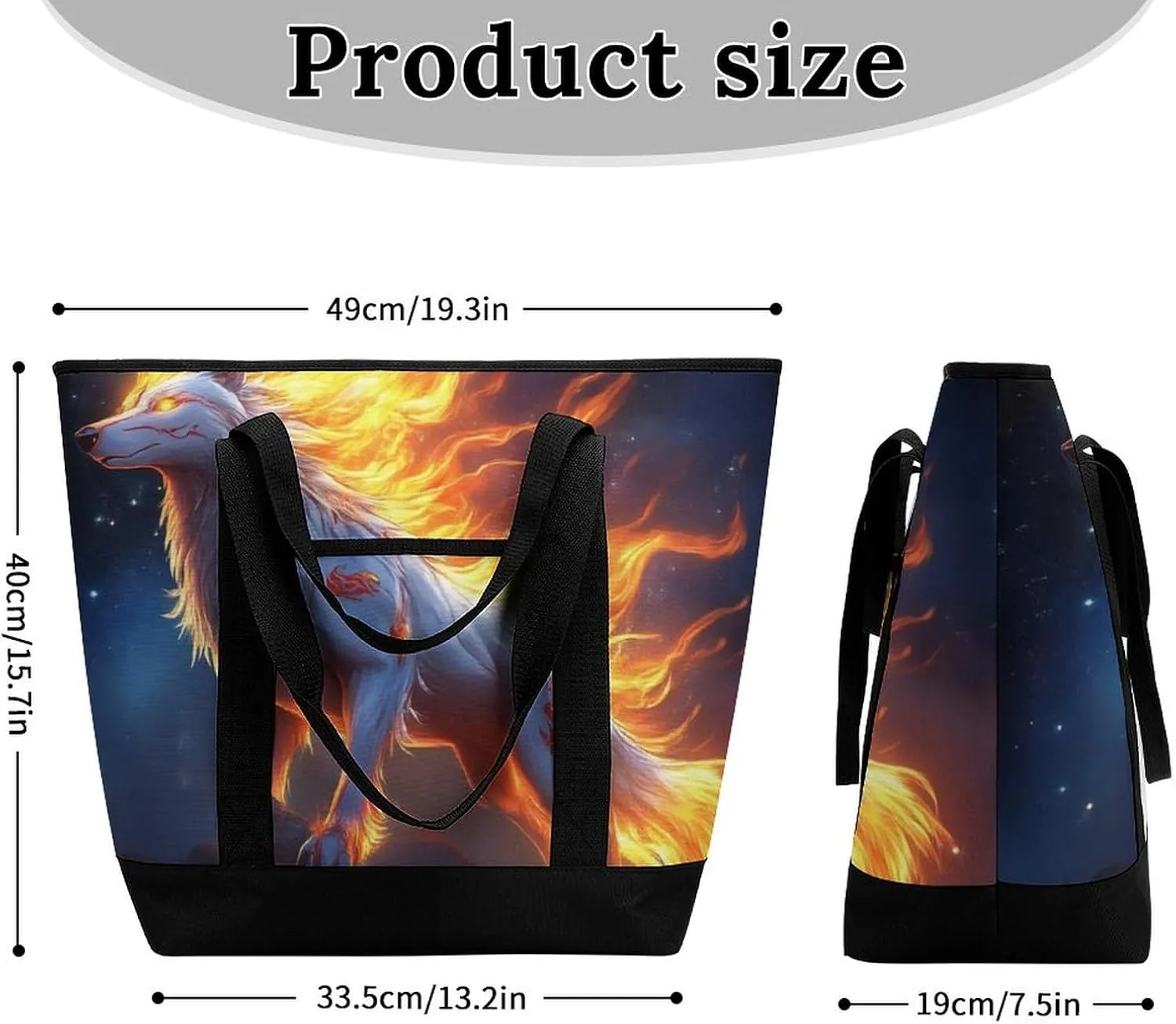 Women's Spacious Thermal Shoulder Bag Stylish Insulated Shopping Tote