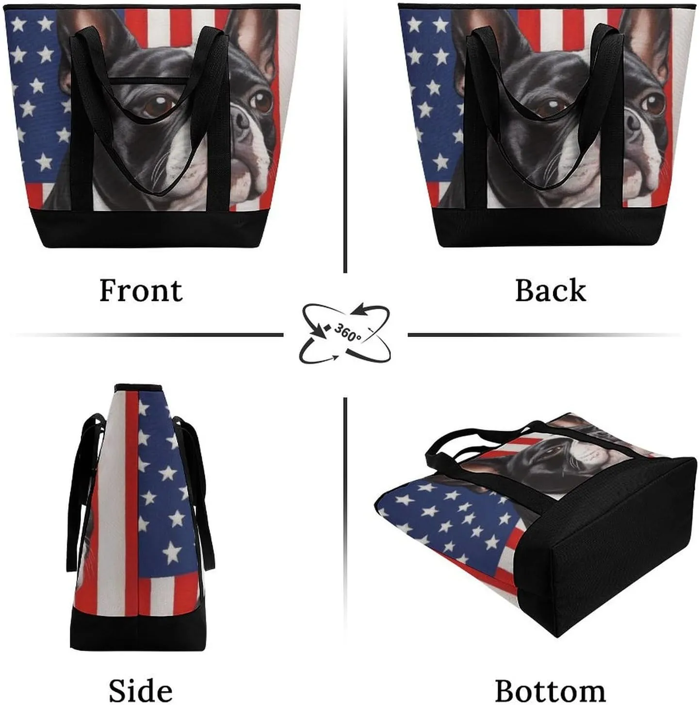 Women's Spacious Thermal Shoulder Bag Stylish Insulated Shopping Tote