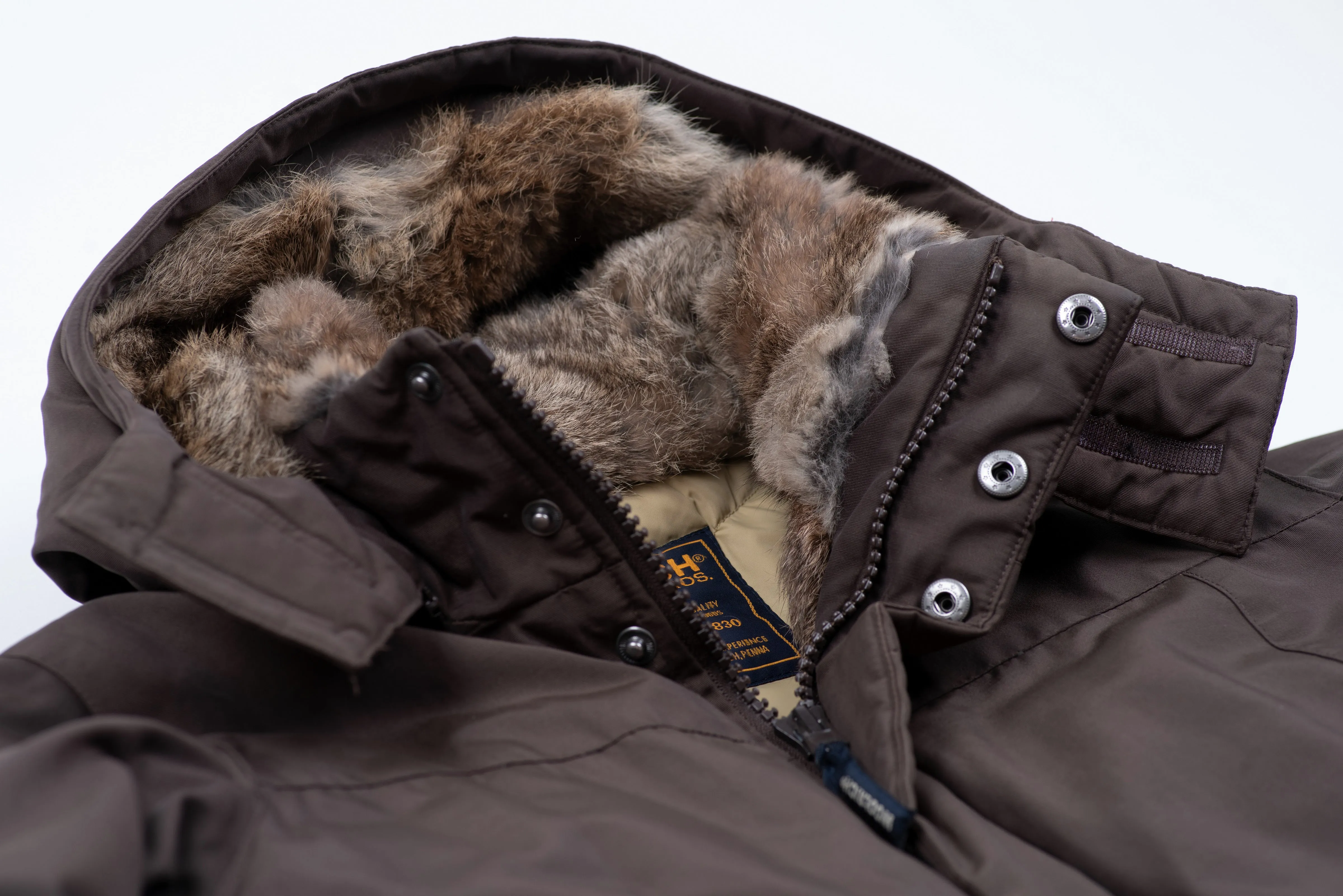Woolrich Women's Brown Boulder Down Coat, Size XS