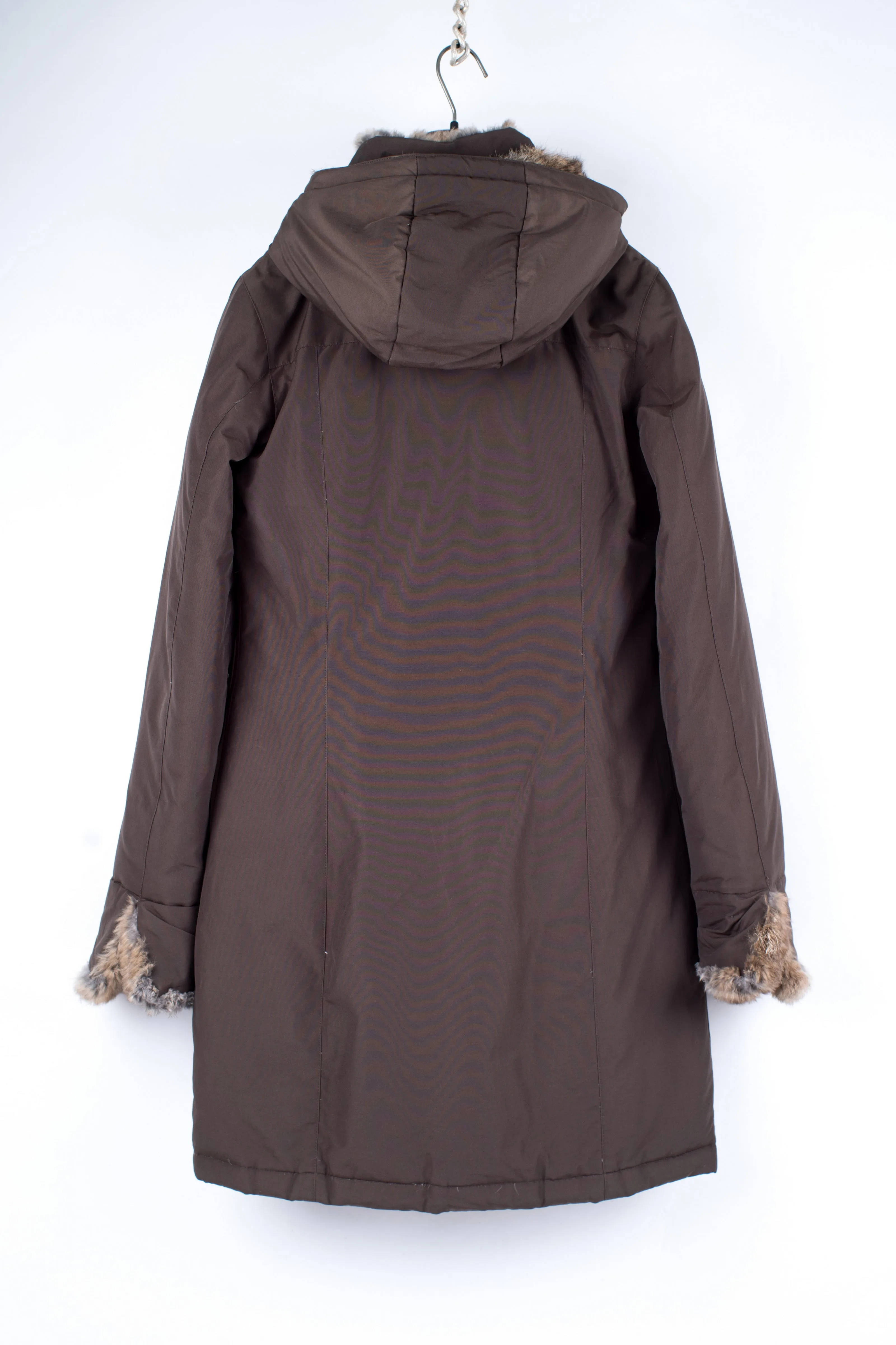 Woolrich Women's Brown Boulder Down Coat, Size XS