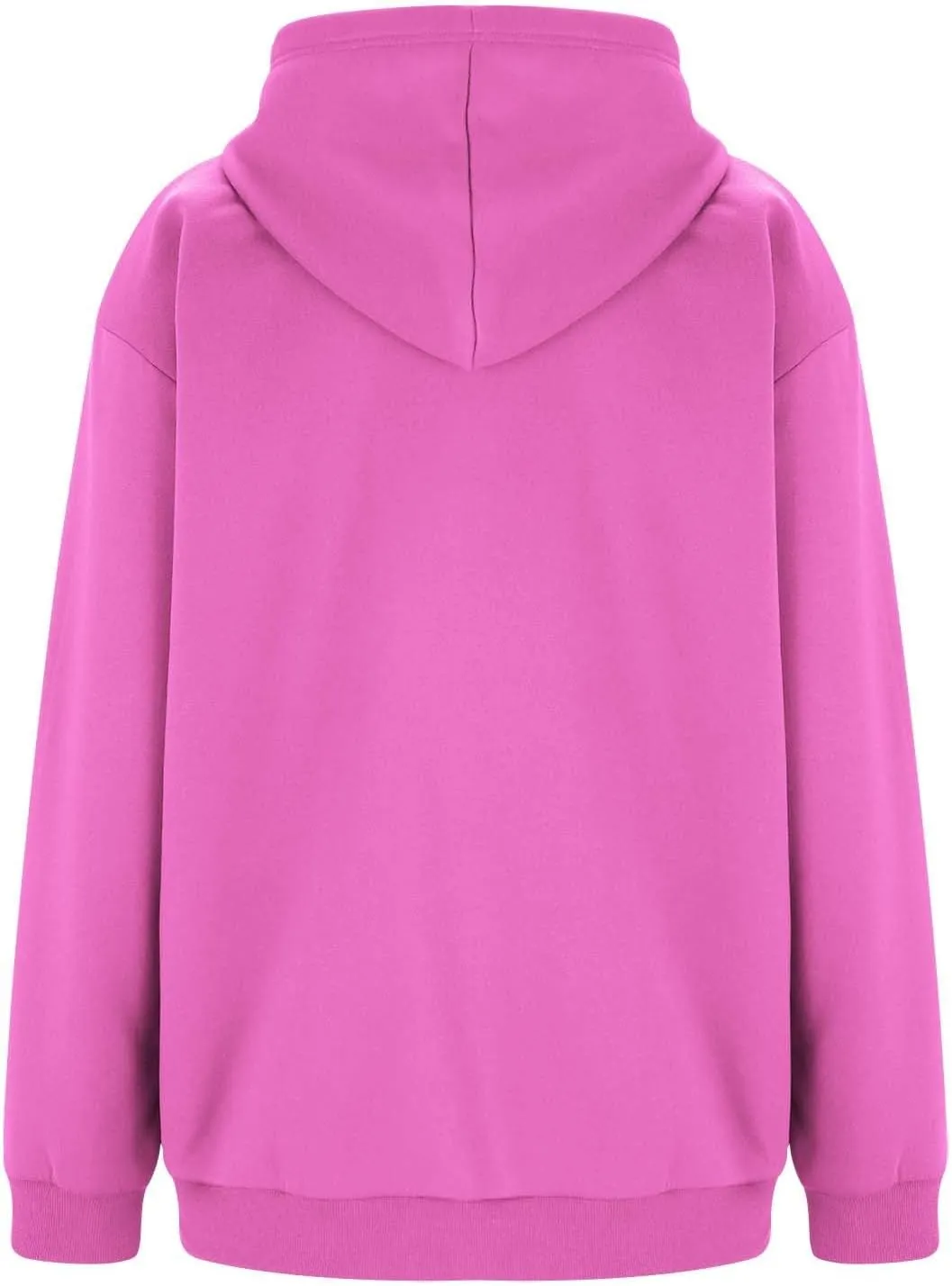Zip Up Hoodies for Women Oversized Sweatshirt with Hooded Long Sleeve Jackets Coat Workout Y2K Outfits 2024 Fall